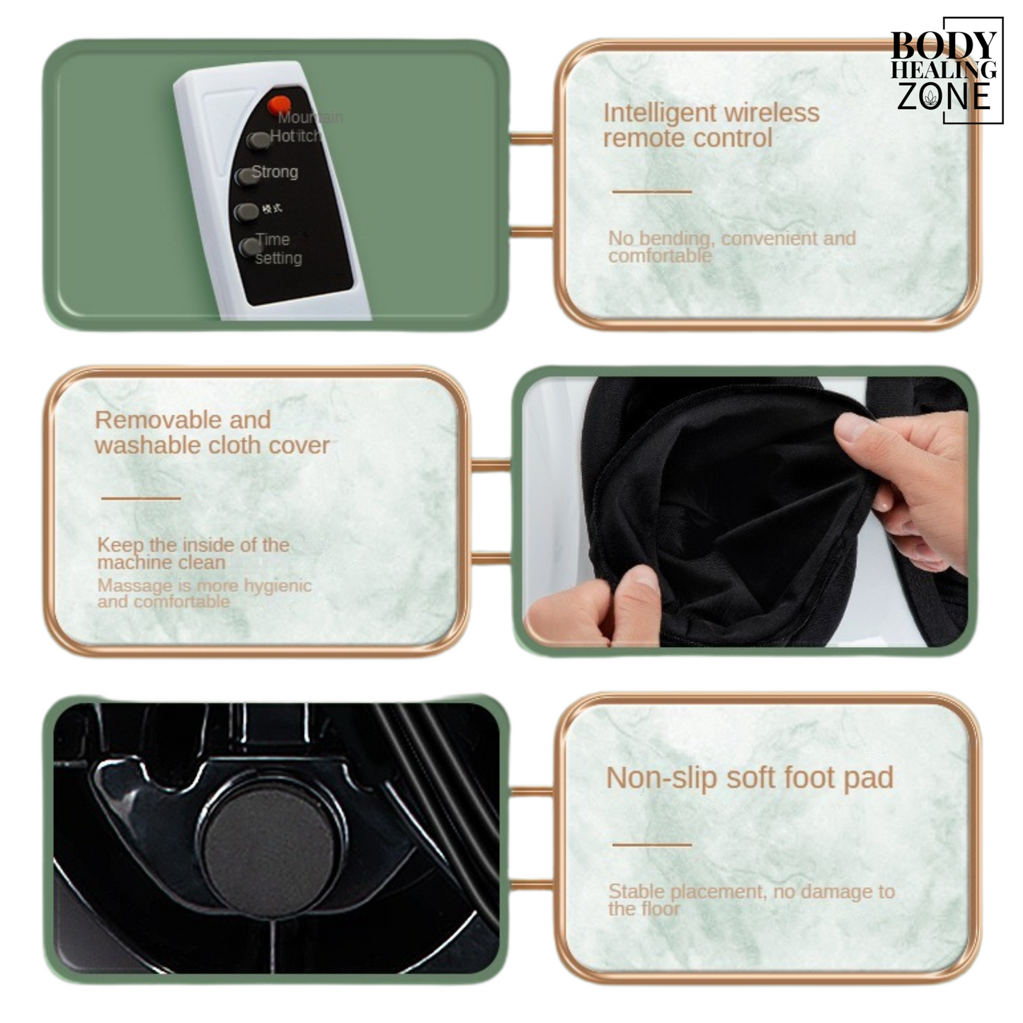 Body Healing Zone - Ultimate Shiatsu Foot Massager F1