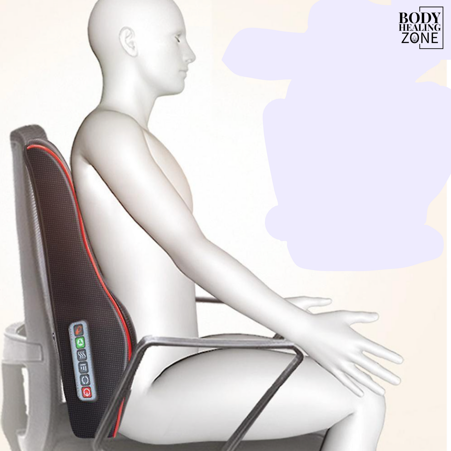 Body Healing Zone - Ultimate Shiatsu Massage Cushion C1