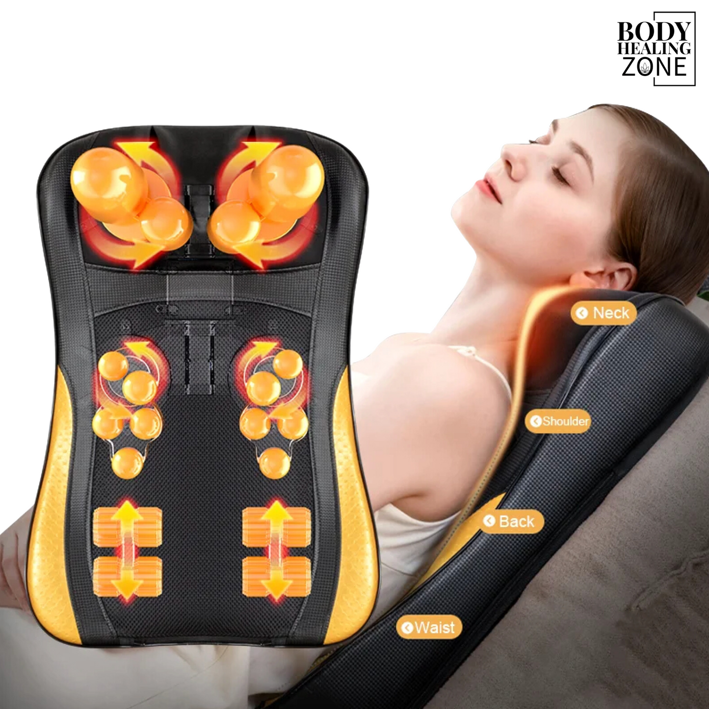 Body Healing Zone - Ultimate Shiatsu Massage Cushion C4